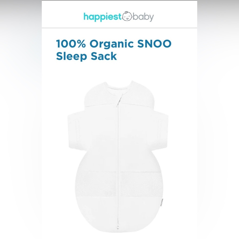 4 SNOO Sleep Sacks + 1 Sleepea Comforter Swaddle Size Small Like New!